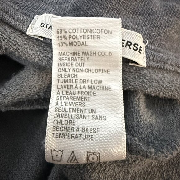 James Perse Sweater Womens Small V Neck Pullover‎ Lightweight Long Sleeve Top - Picture 11 of 11